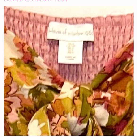 New! House of Harlow 1960 Orange Floral Tiered Maxi Dress | S - Picture 4 of 9